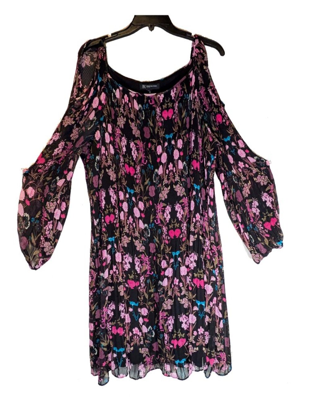 International Concepts Size 2X finely pleated dress